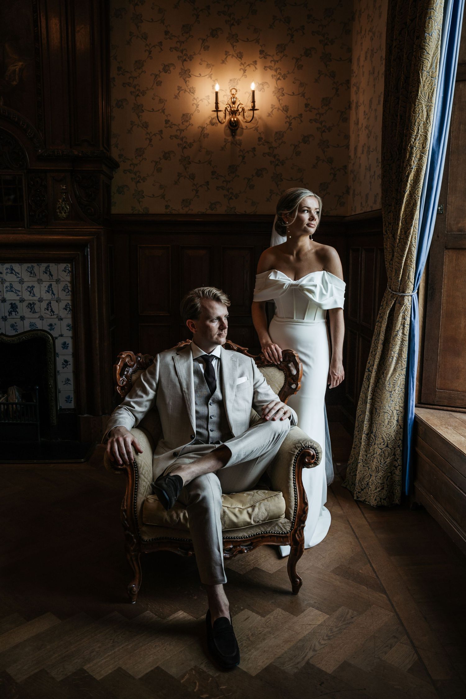 Wedding, couple, trouwfotografie, fotograaf, bruiloft fotografie, koppel, kasteel