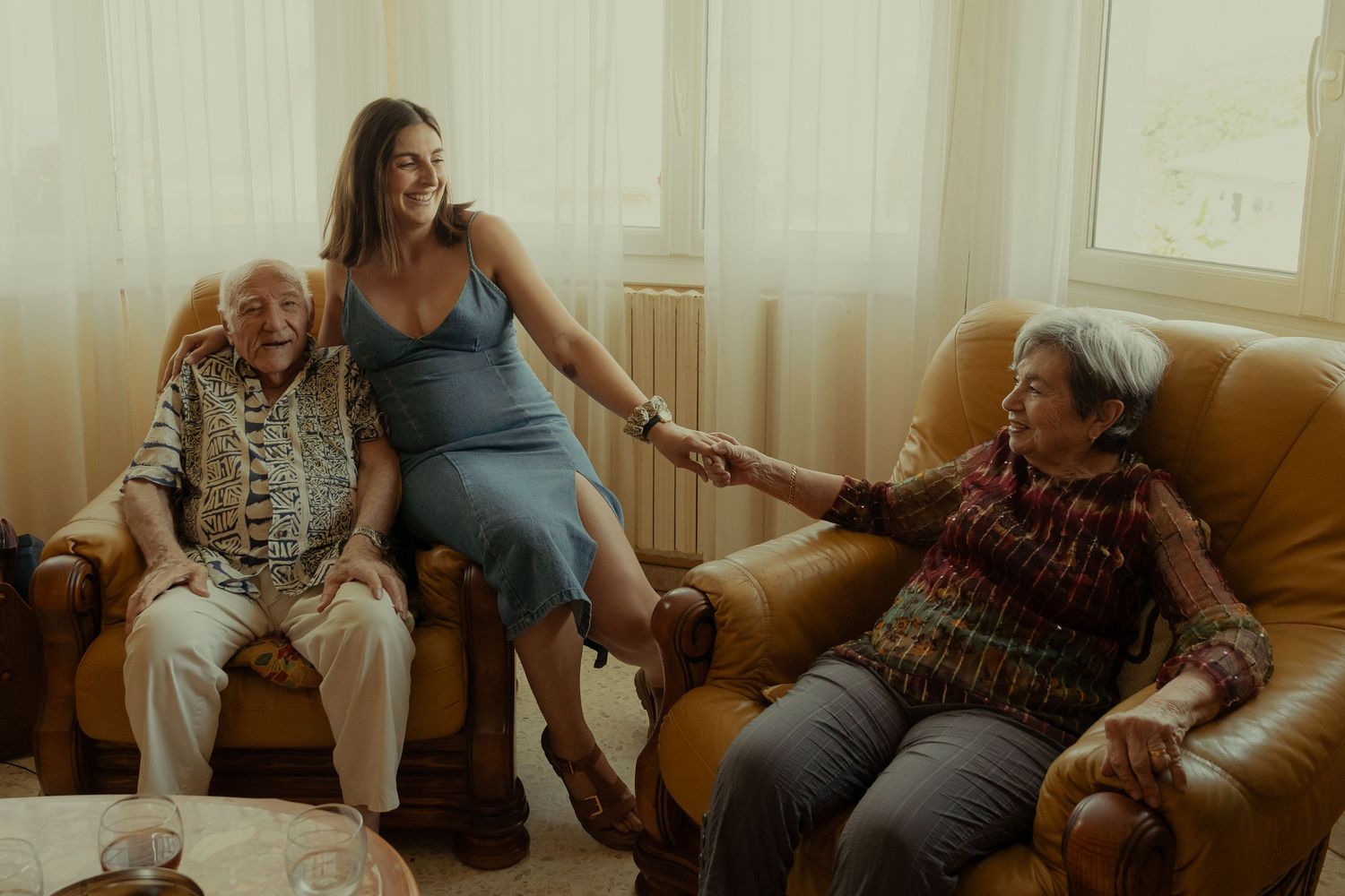 shooting famille grands parents grossesse pays basque