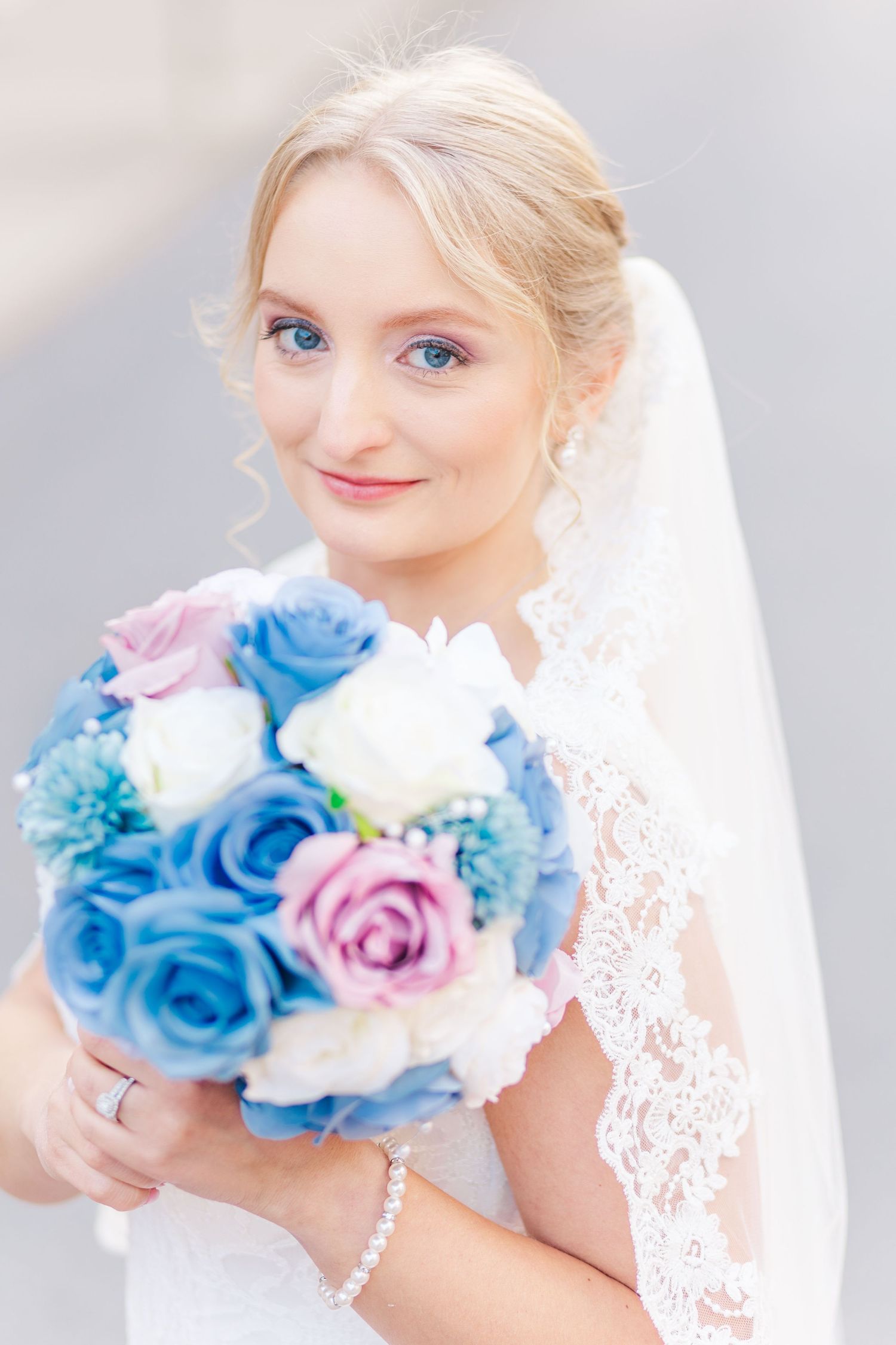 A Wedding photo at the Clover Club in Bluefield WV