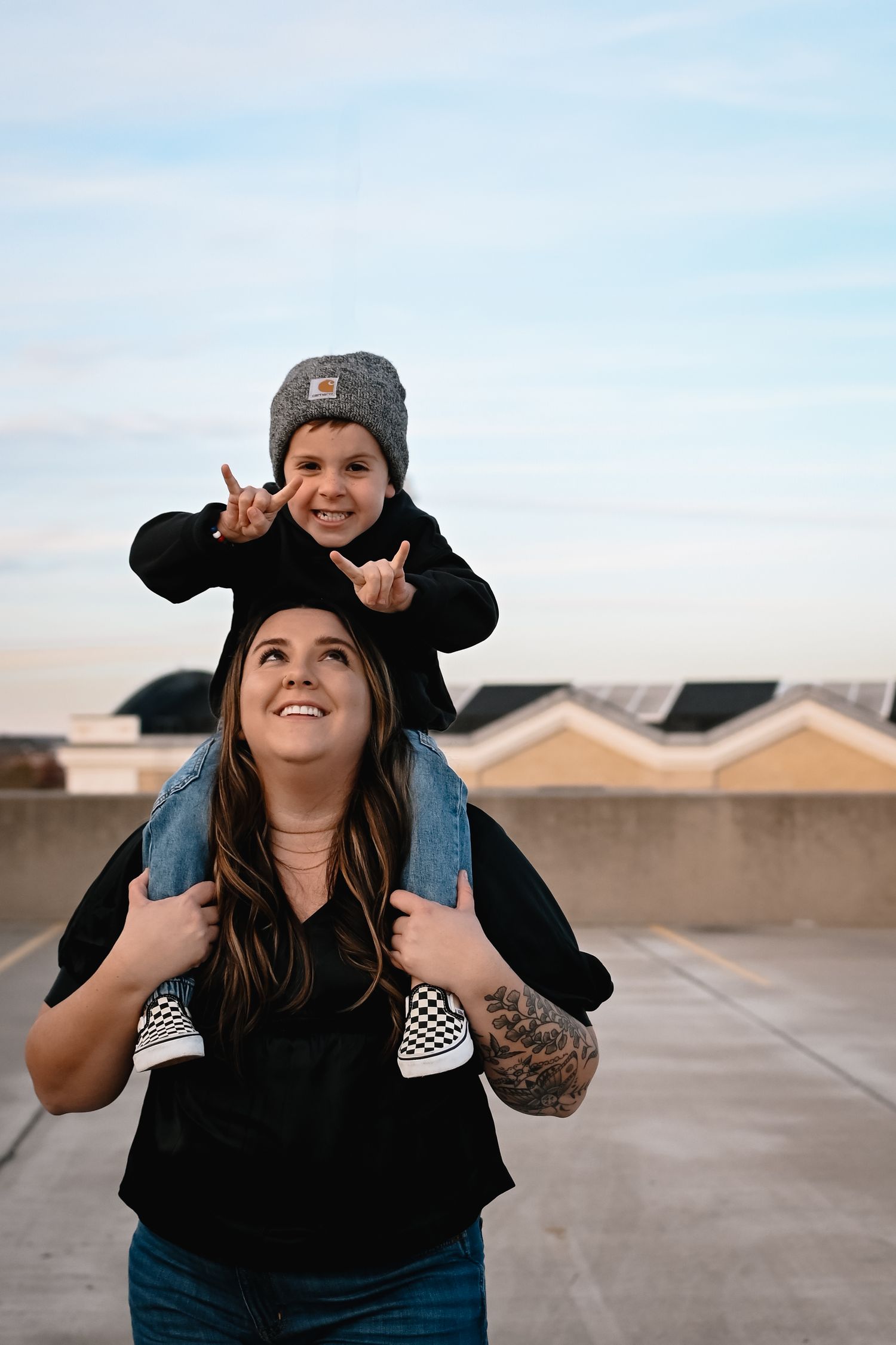 Marlborough family photographer featuring mom and sin.