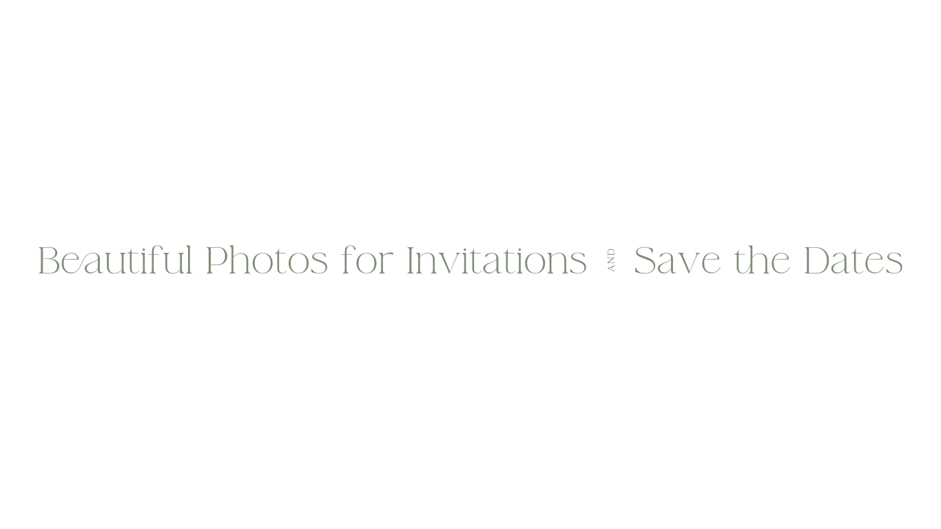 Beautiful engagement photography for invitations, save the dates and wedding websites