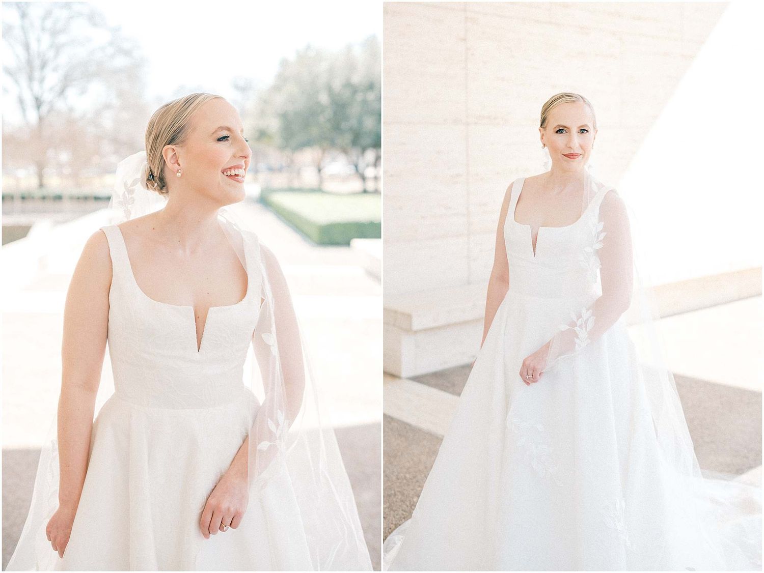 Candid bridal moments captured in bright natural lighting.