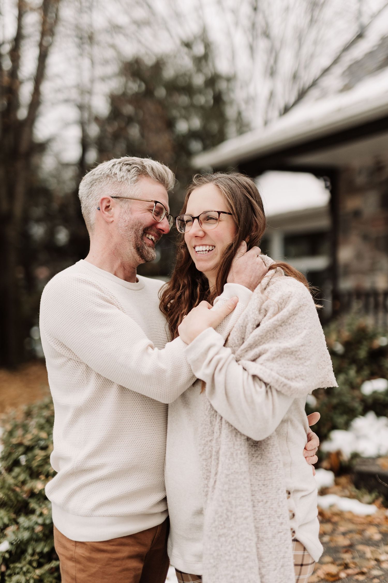 Couple, domicile, rive-sud,
