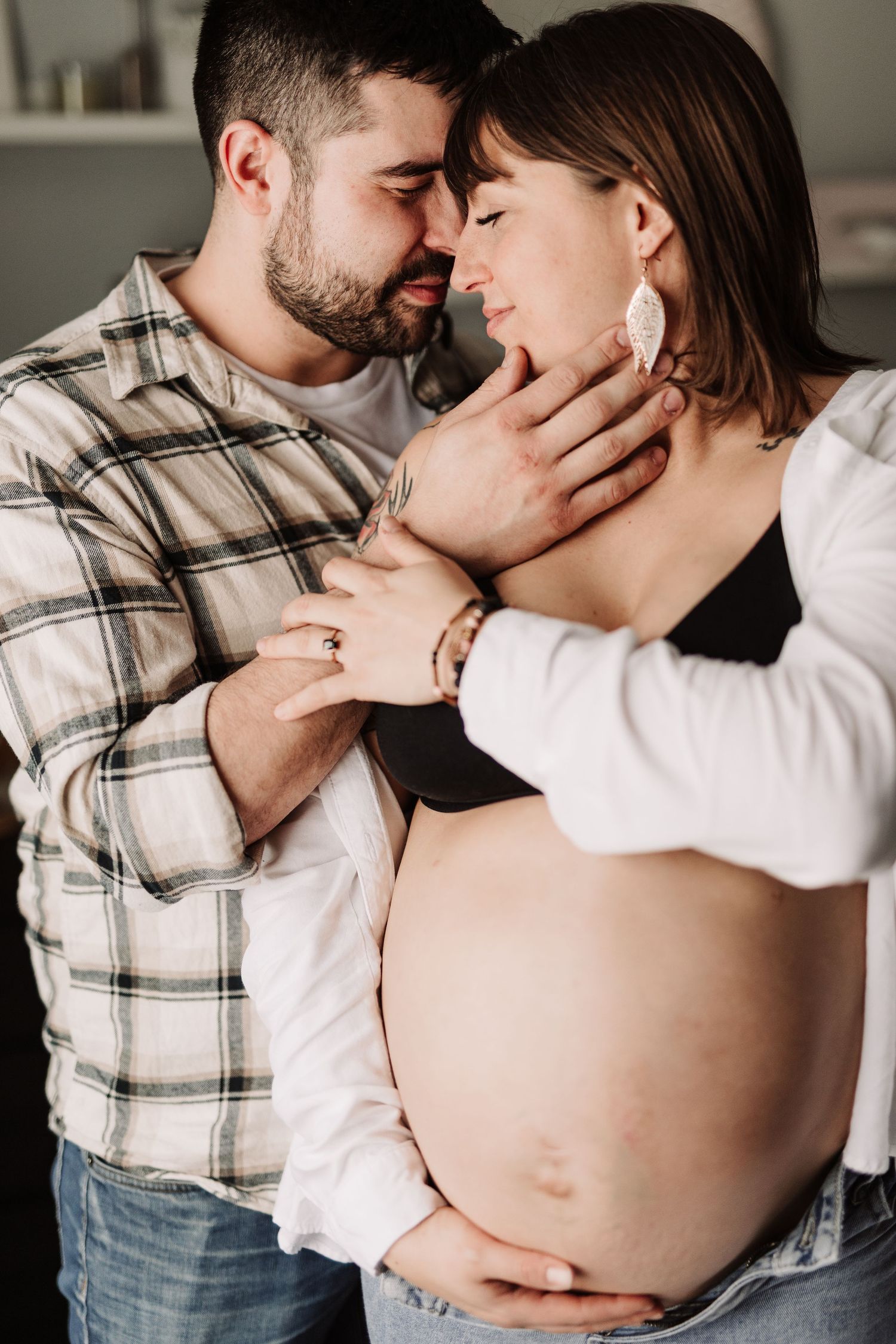 photographe, Maternité, rive-nord, couple, famille