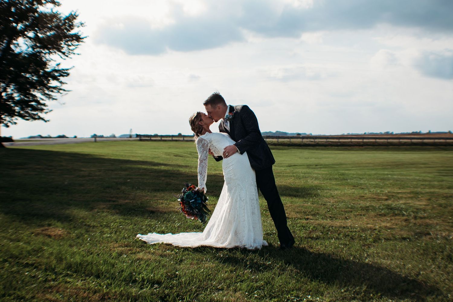 A wedding at The Bringhurst in Bringhurst, Indiana