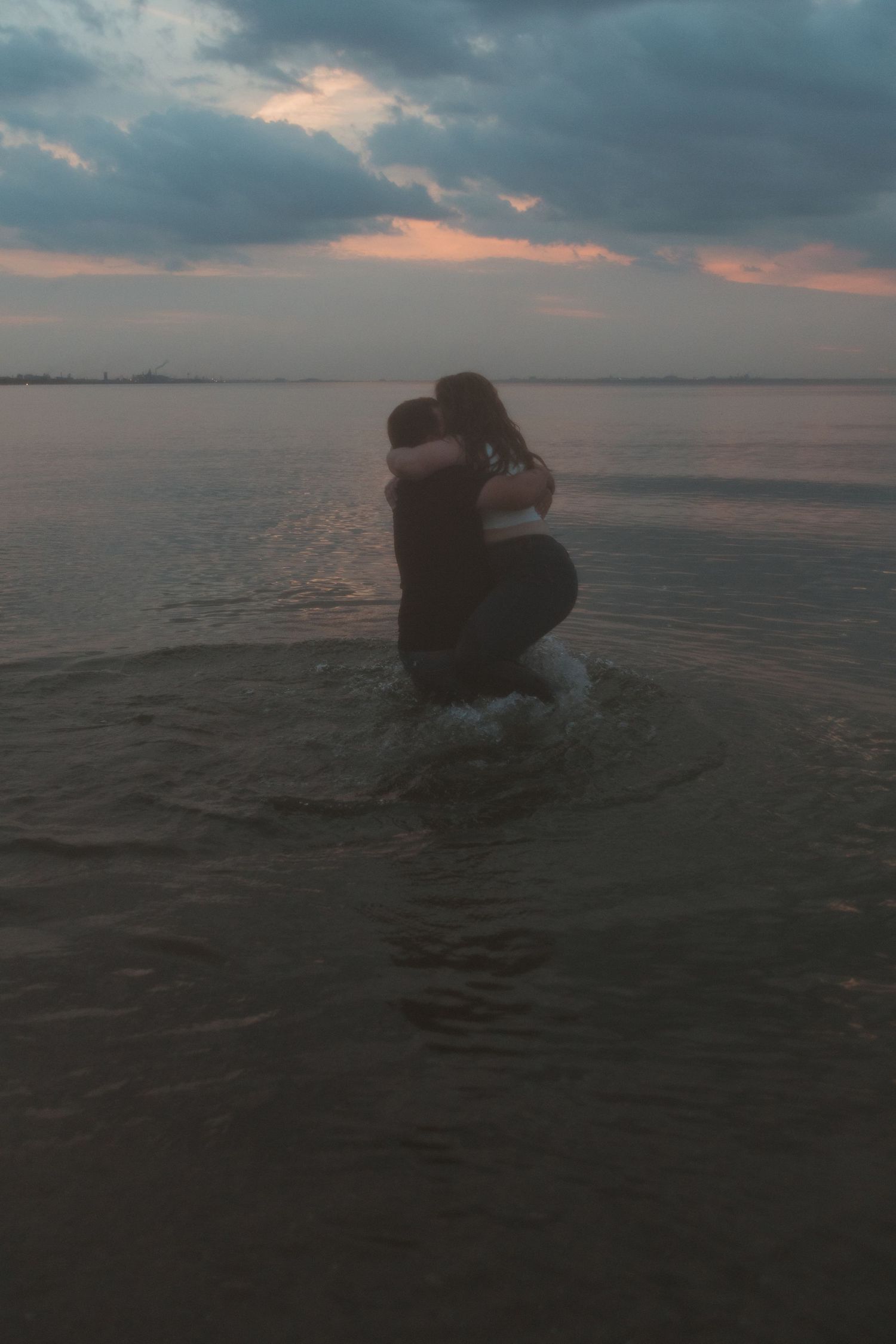 A couples session at Indiana Dunes National Park, West Beach in Gary, Indiana