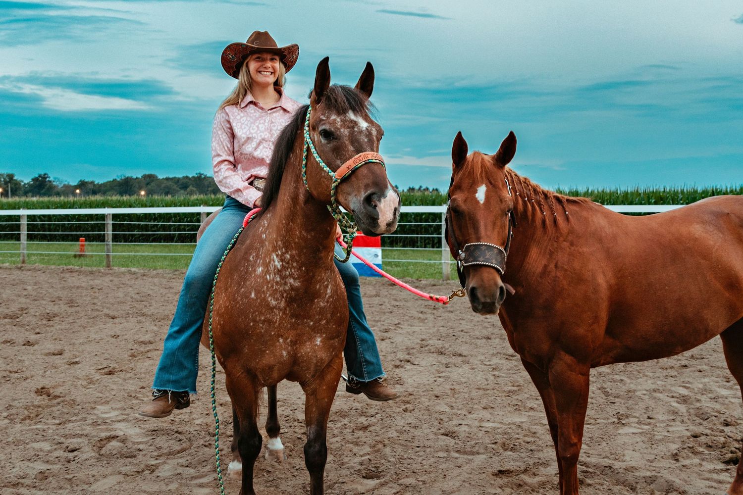A senior session at Newton County Fairgrounds in Kentland, Indiana