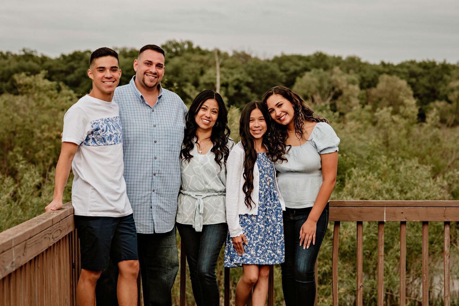 A family session in Schererville, Indiana