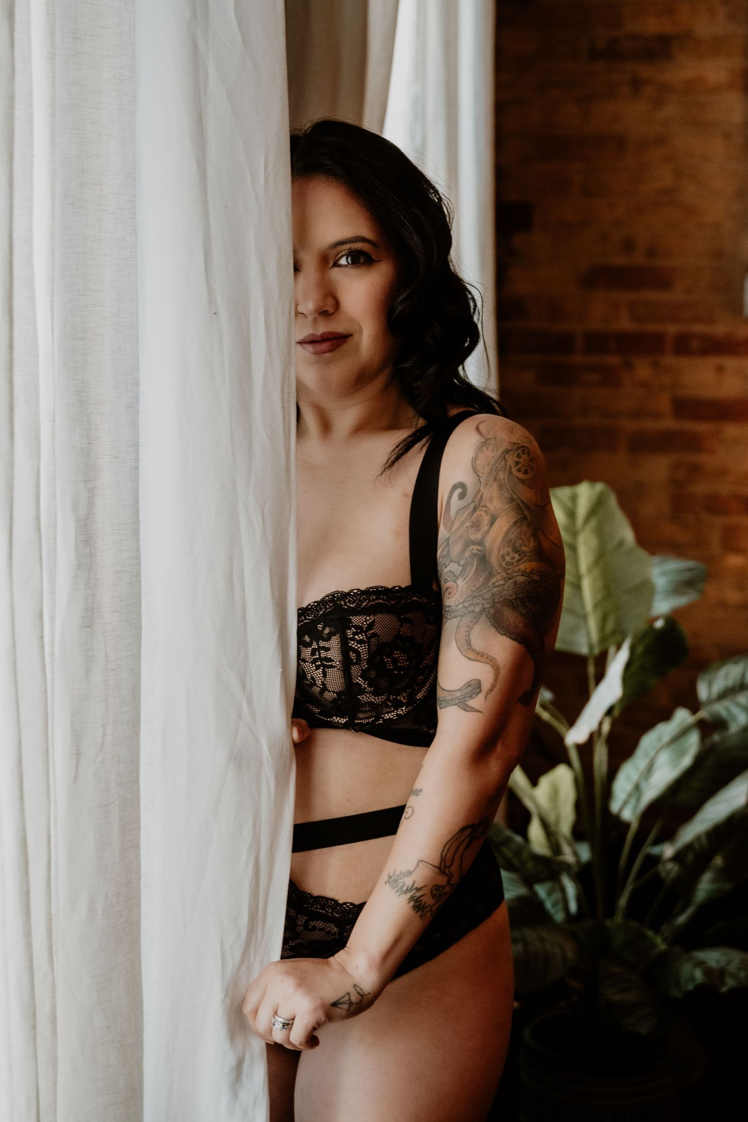 A boudoir session in Michigan City, Indiana