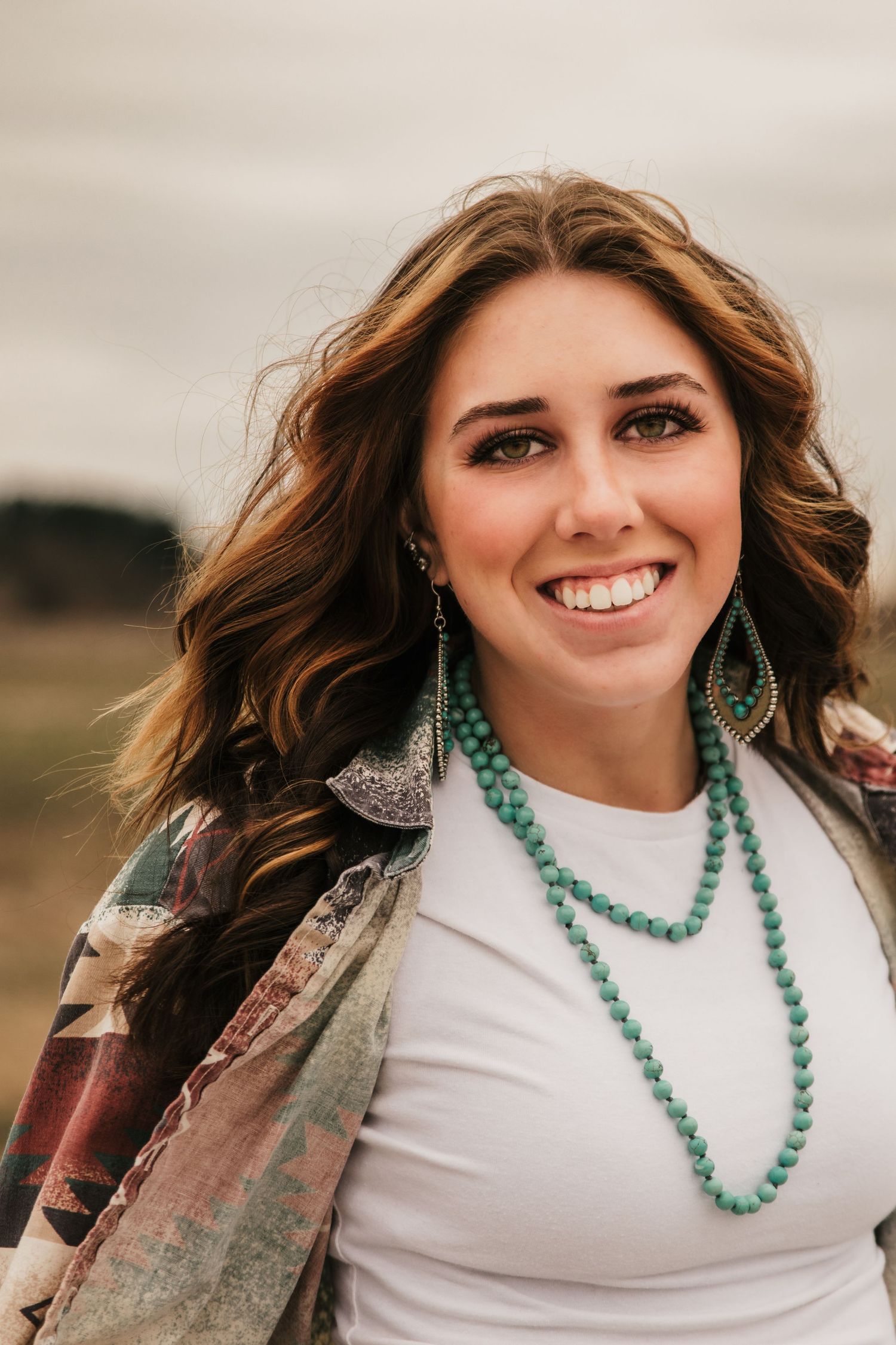 A senior session in Fair Oaks, Indiana