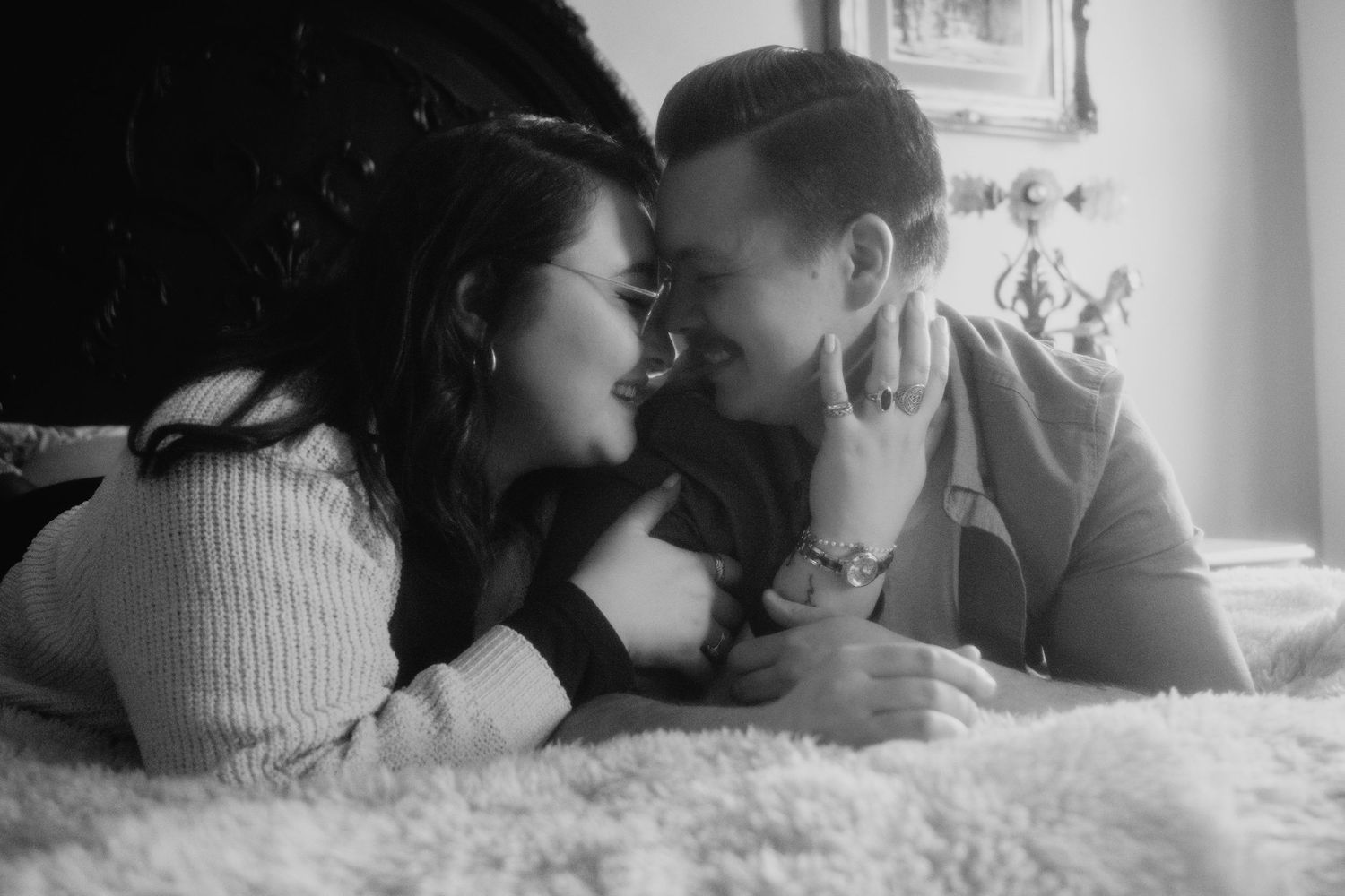 A couples session at Interlude at Etropal in La Porte, Indiana