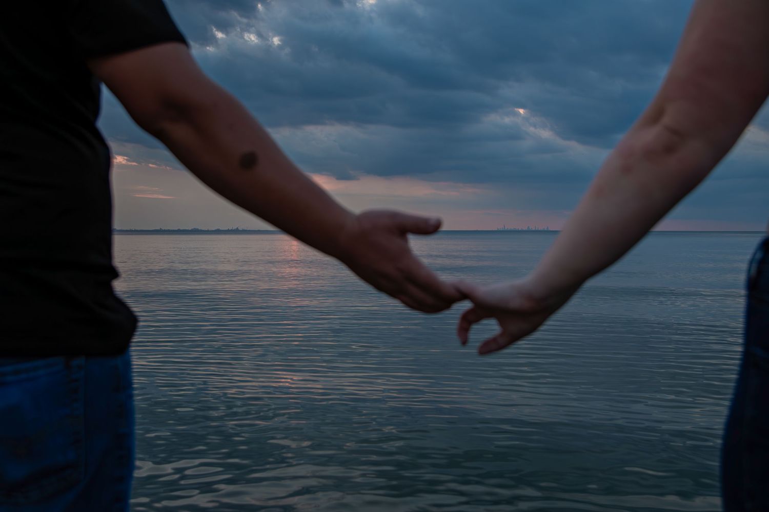 A couples session at Indiana Dunes National Park, West Beach in Gary, Indiana