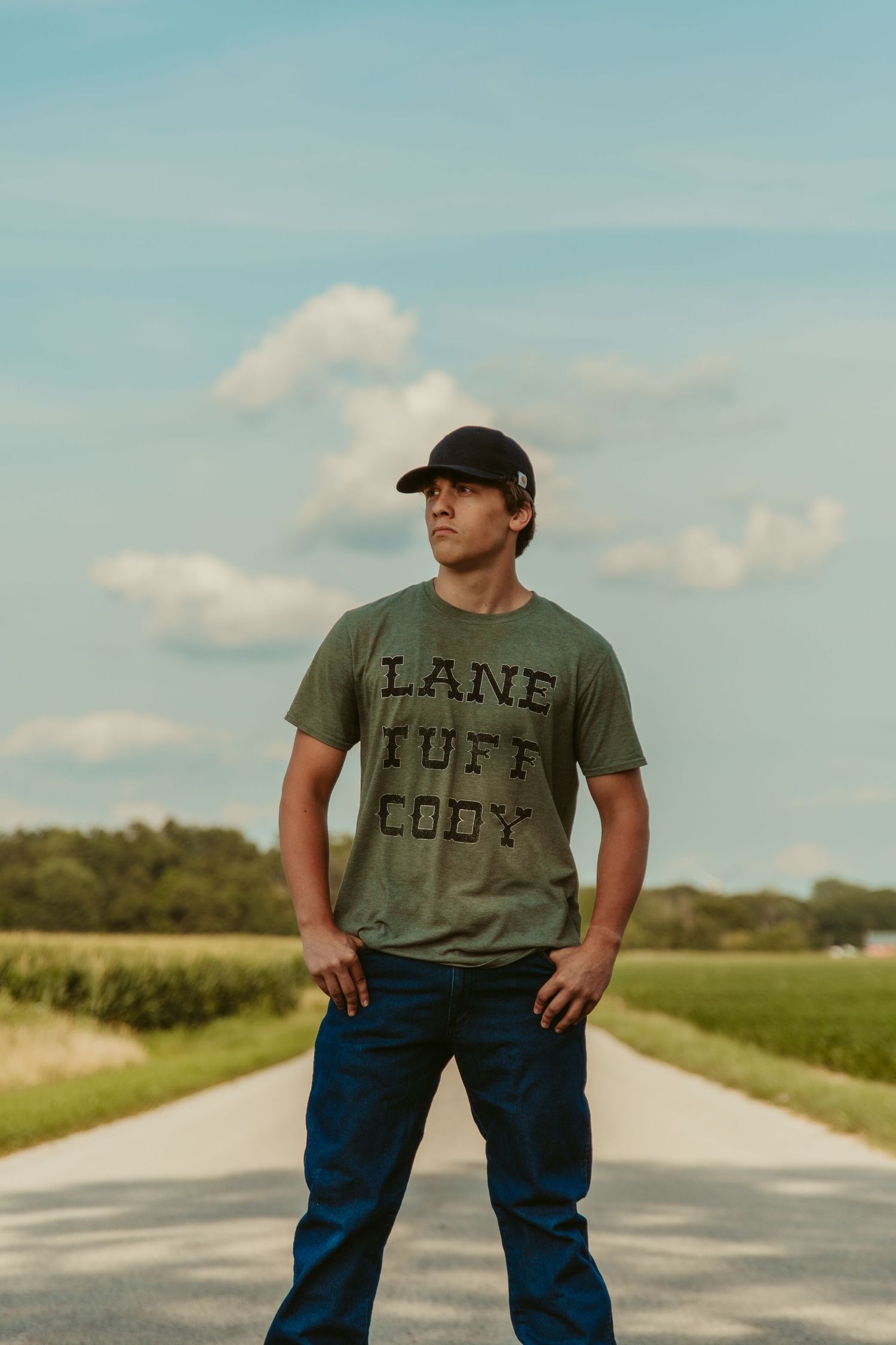 A senior session in Remington, Indiana