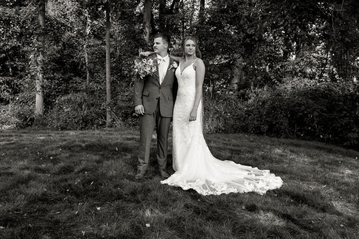 A wedding at The Wooded Knot in Tippecanoe, Indiana