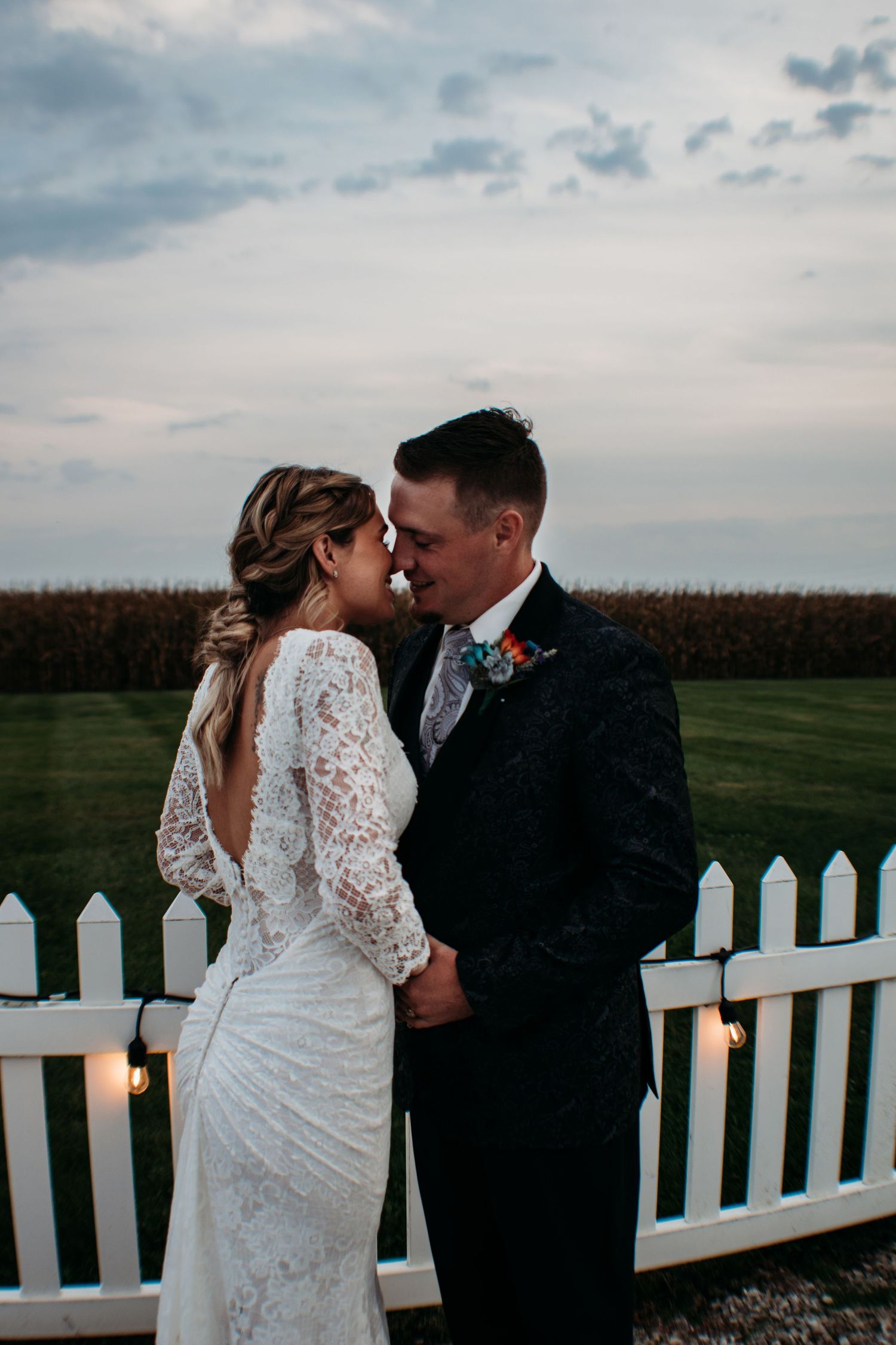 A wedding at The Bringhurst in Bringhurst, Indiana