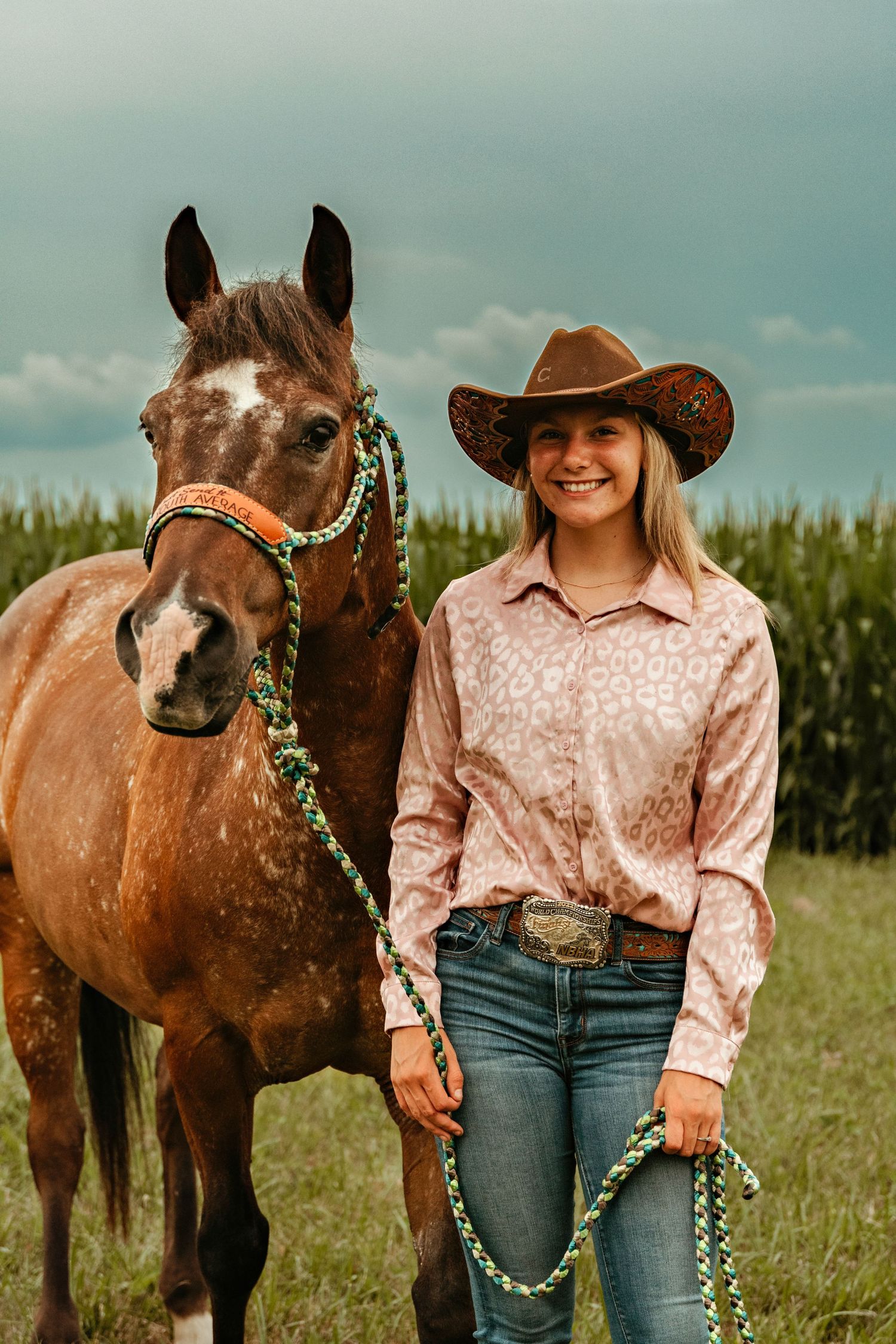 A senior session at Newton County Fairgrounds in Kentland, Indiana