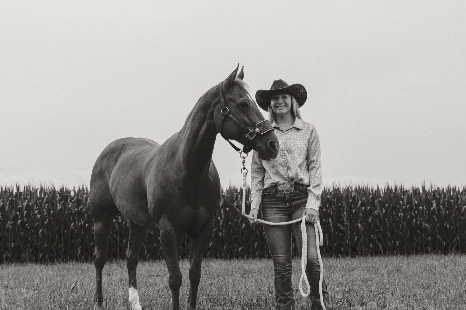 A senior session at Newton County Fairgrounds in Kentland, Indiana