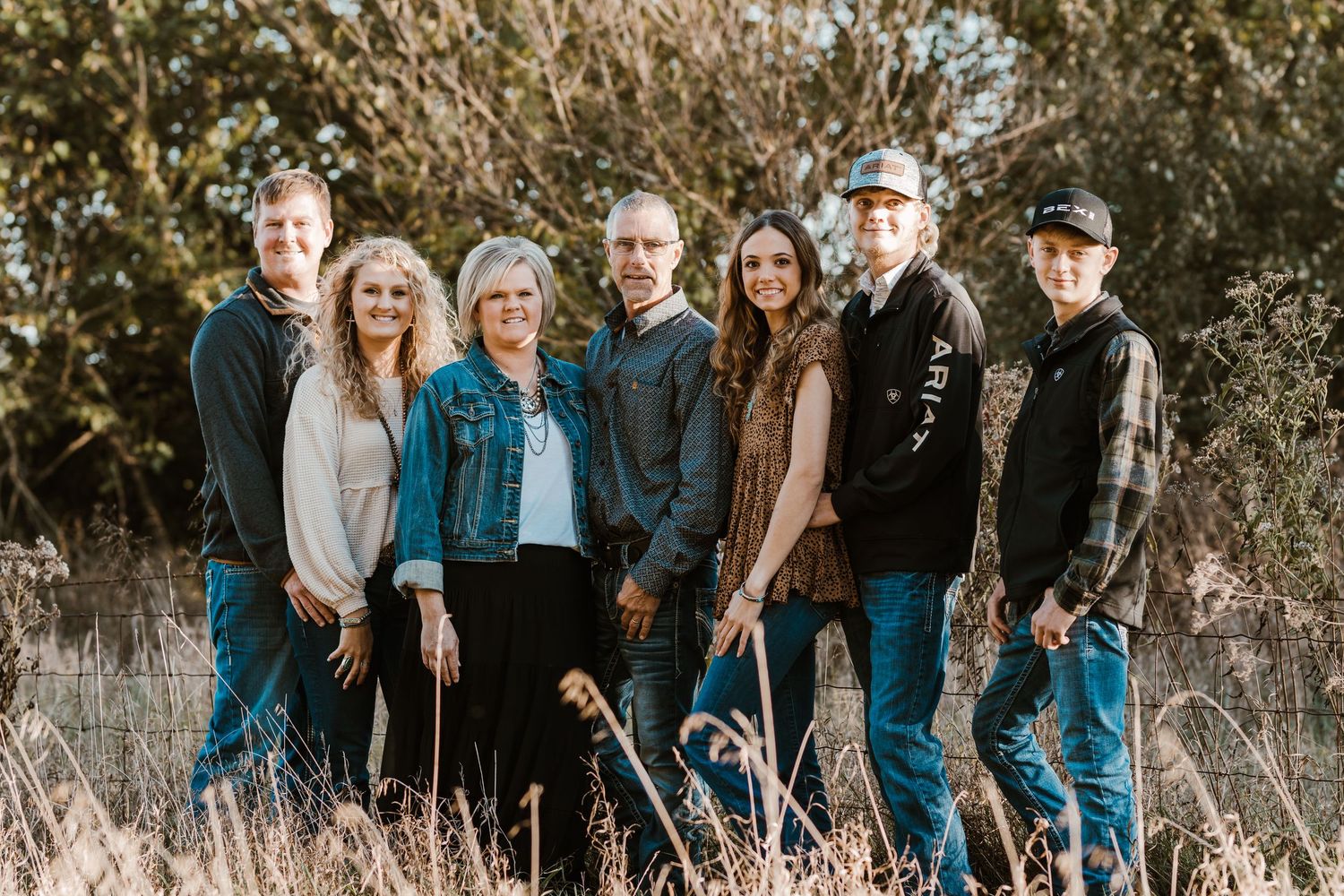 A family session in Fair Oaks, Indiana