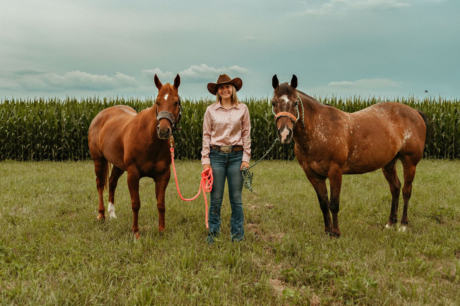 A senior session at Newton County Fairgrounds in Kentland, Indiana