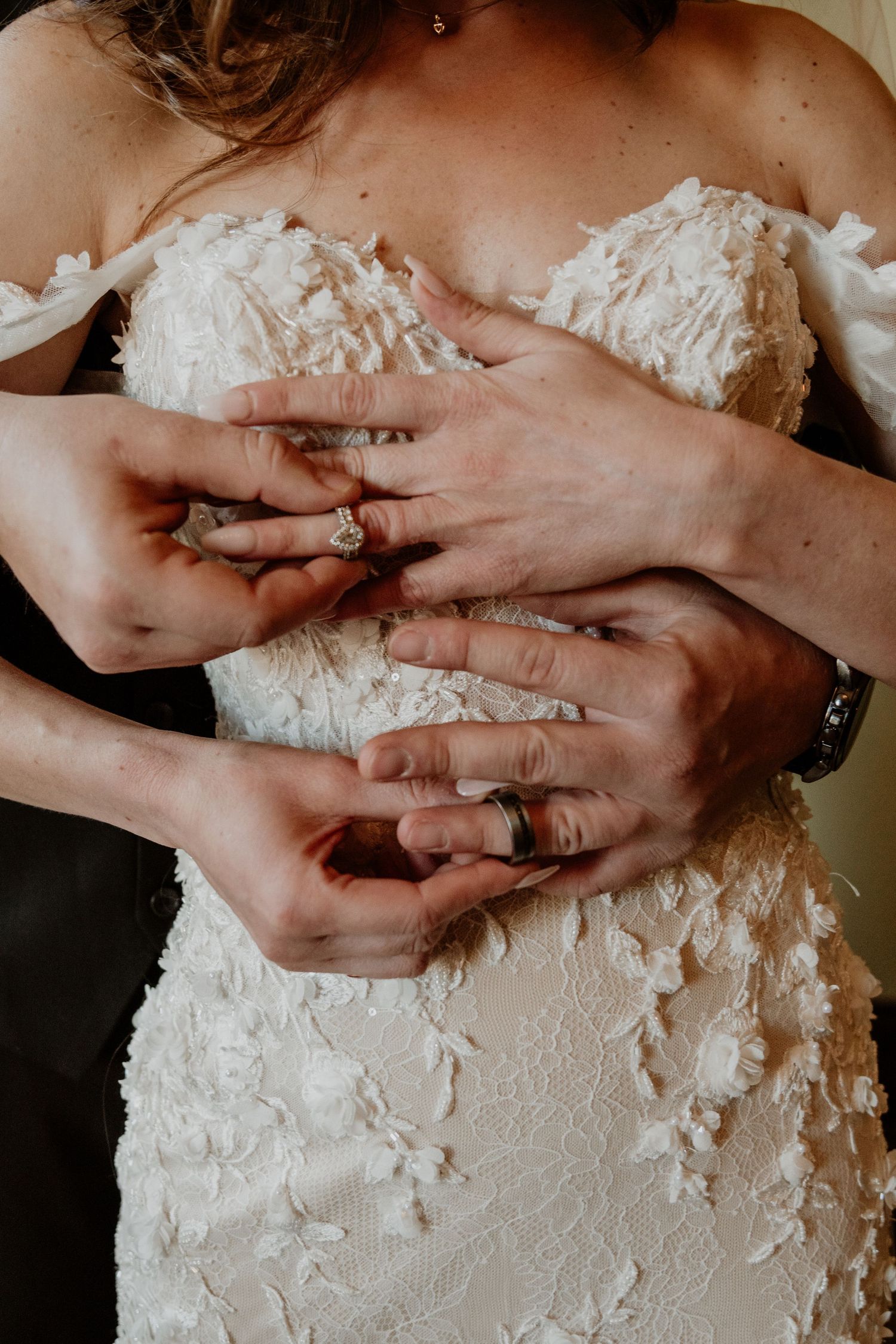 A wedding couple at Interlude at Etropal in La Porte, Indiana