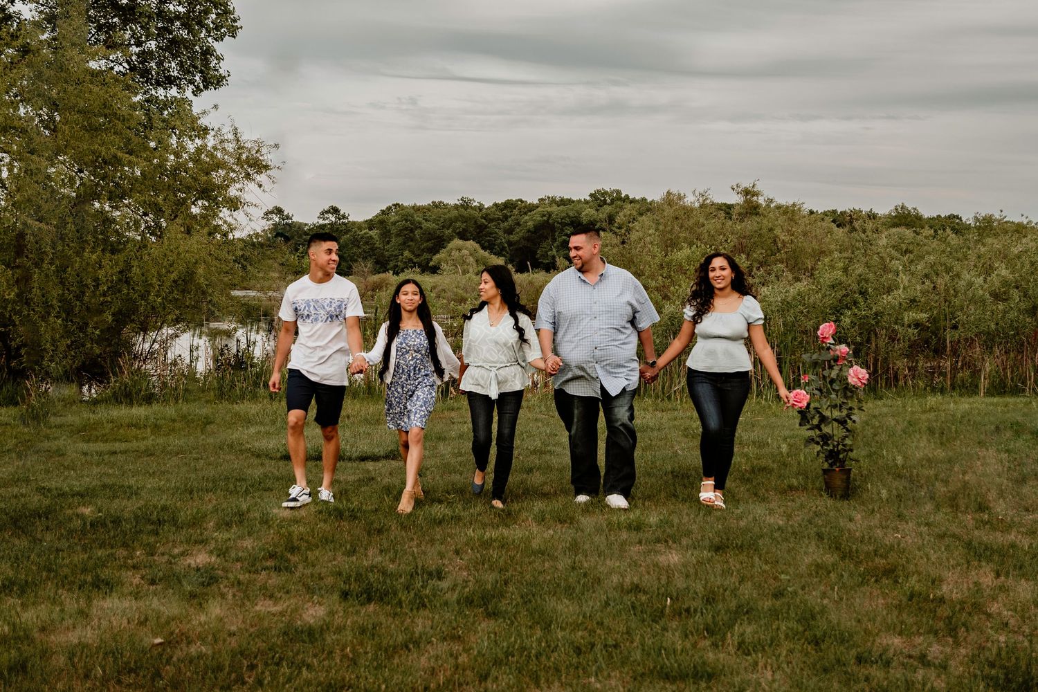 A family session in Schererville, Indiana