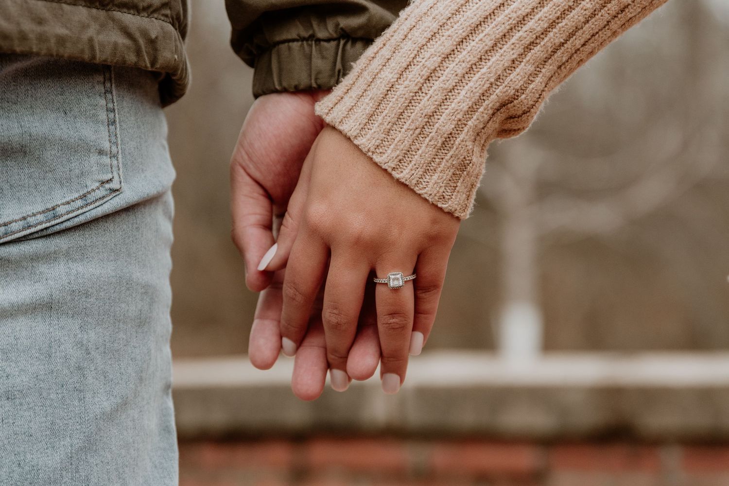 A couples session at Deep River County Park in Hobart, Indiana