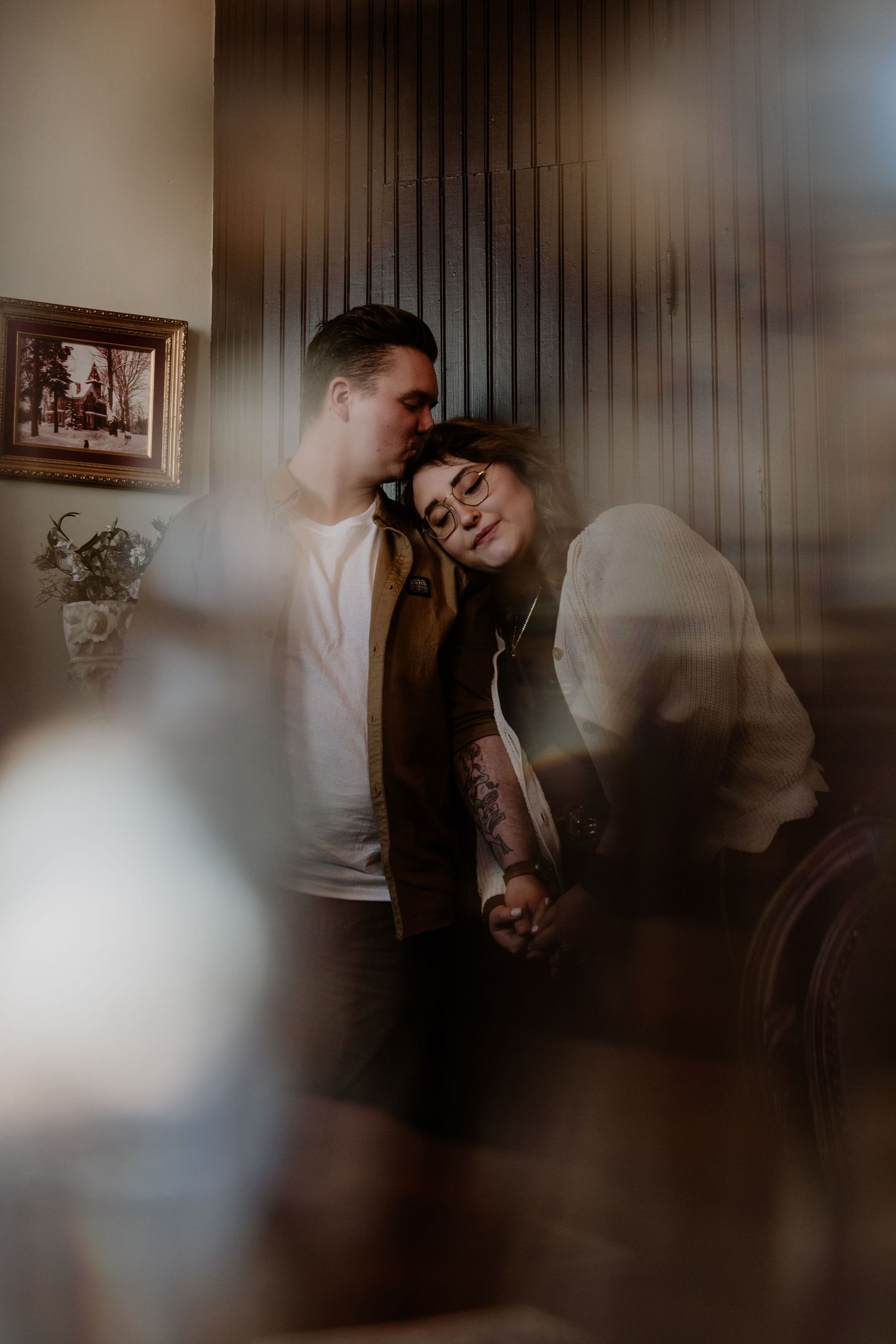 A couples session at Interlude at Etropal in La Porte, Indiana