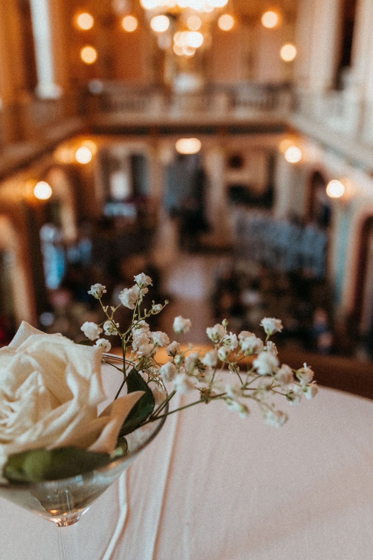 A wedding at Morris Performing Arts Center in South Bend, Indiana