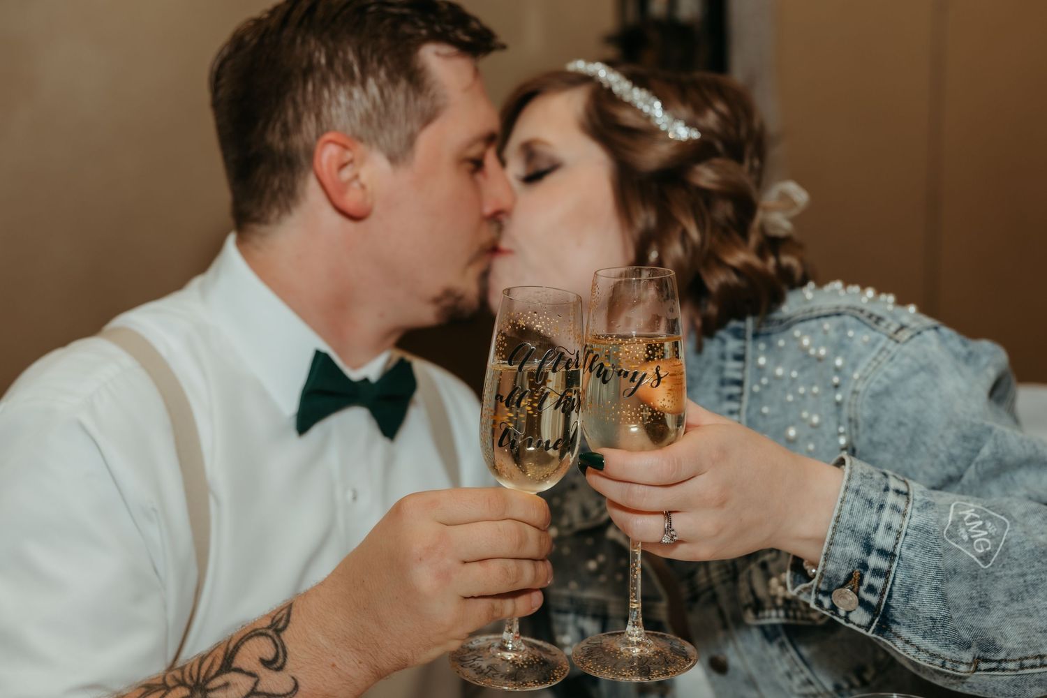 A wedding reception at Avalon Manor Banquet Center in Merrillville, Indiana