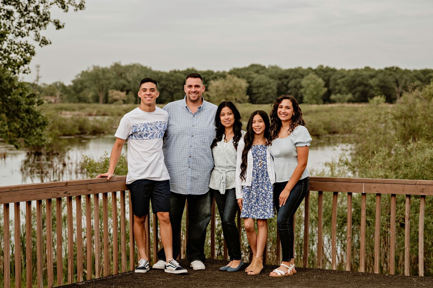 A family session in Schererville, Indiana