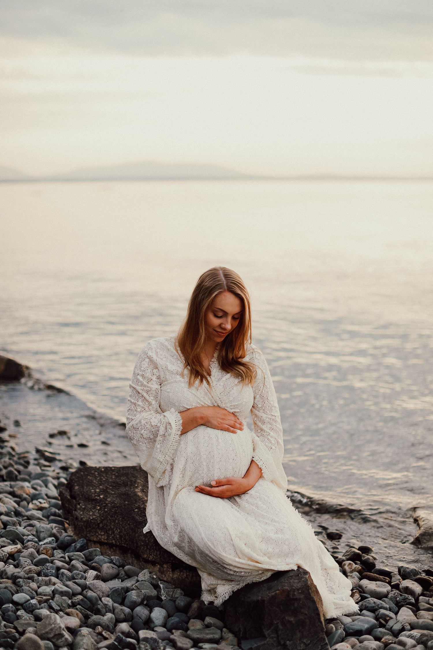 Gravidfotografering på sommaren