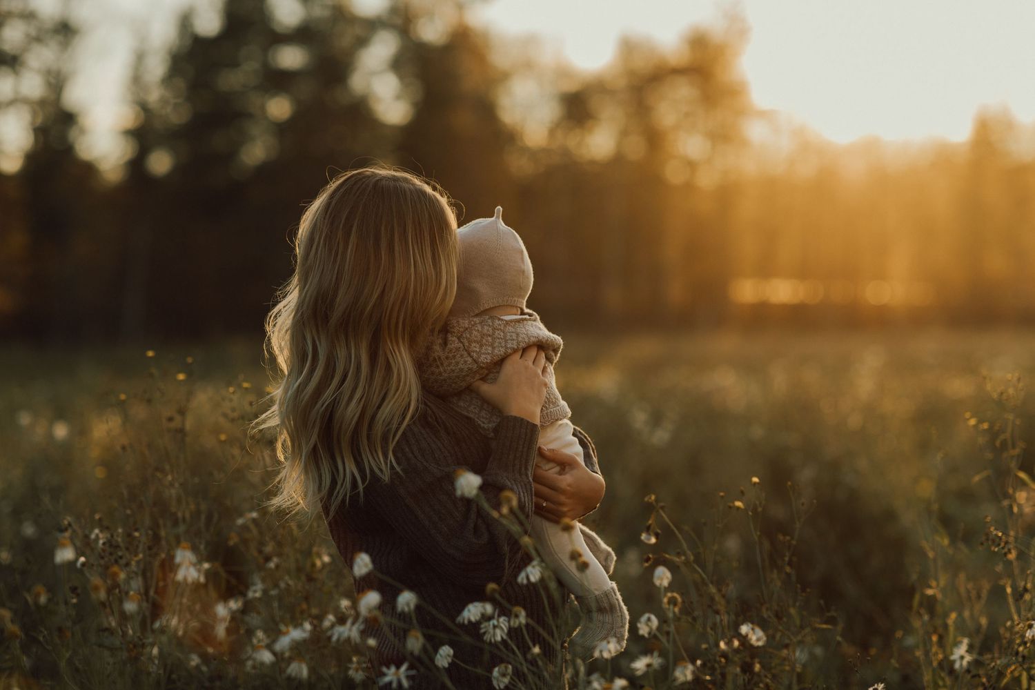 Familjefotografering på hösten