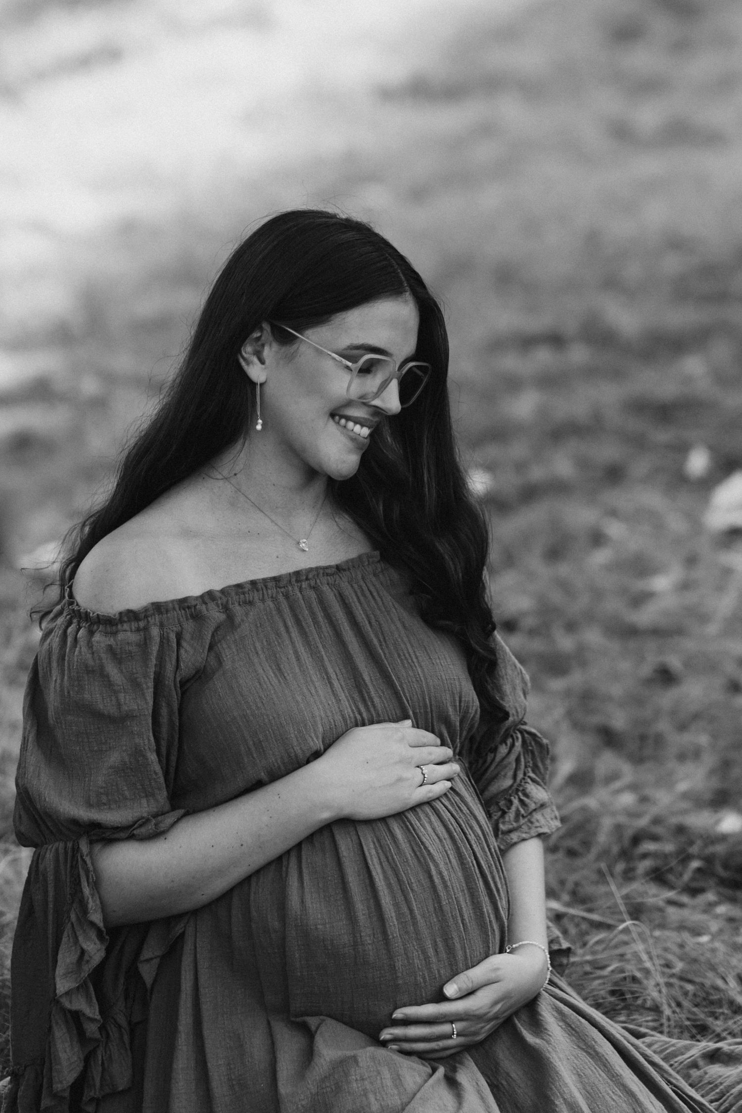 Gravidfotografering på sommaren