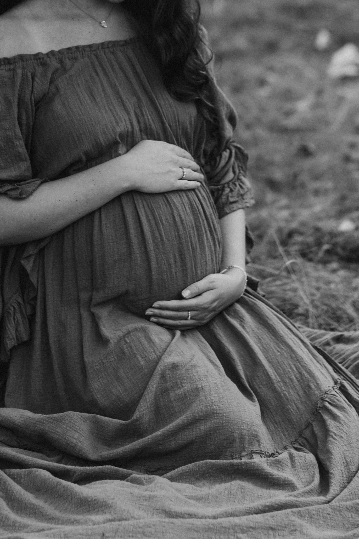 Gravidfotografering på sommaren