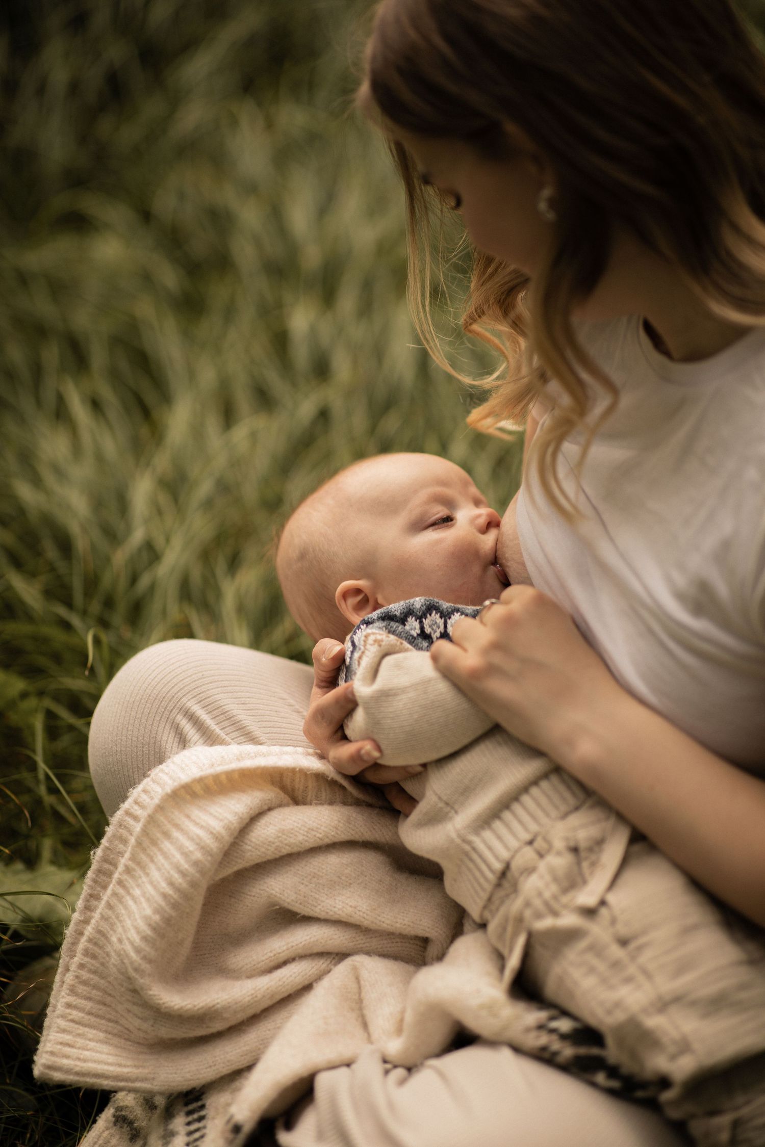 Familjefotografering på sommaren