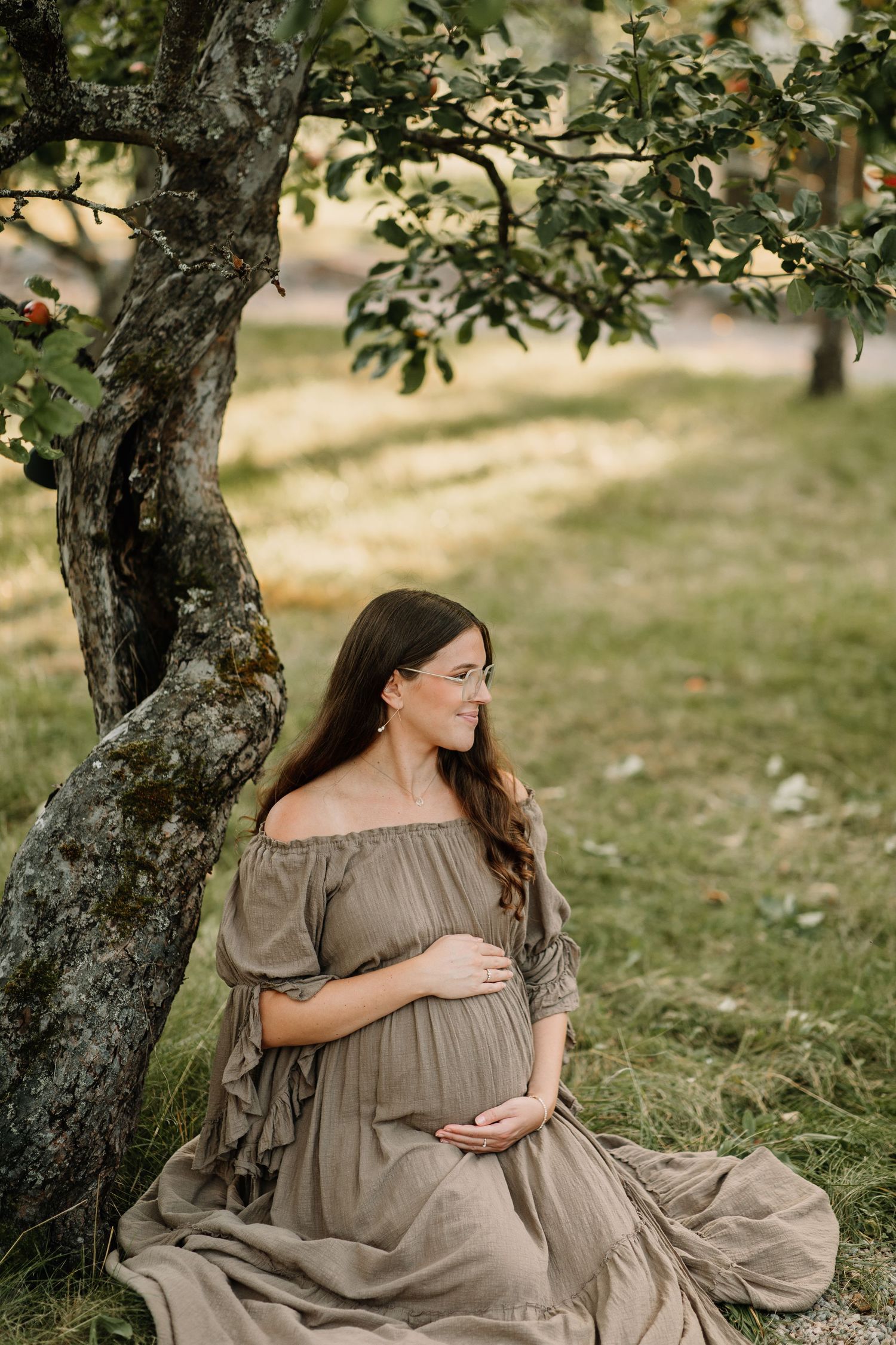 Gravidfotografering på sommaren
