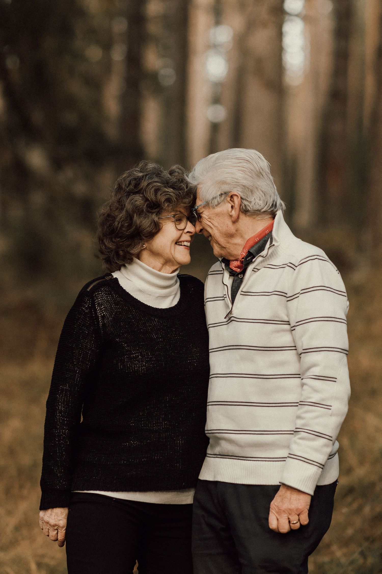 Familjefotografering på hösten