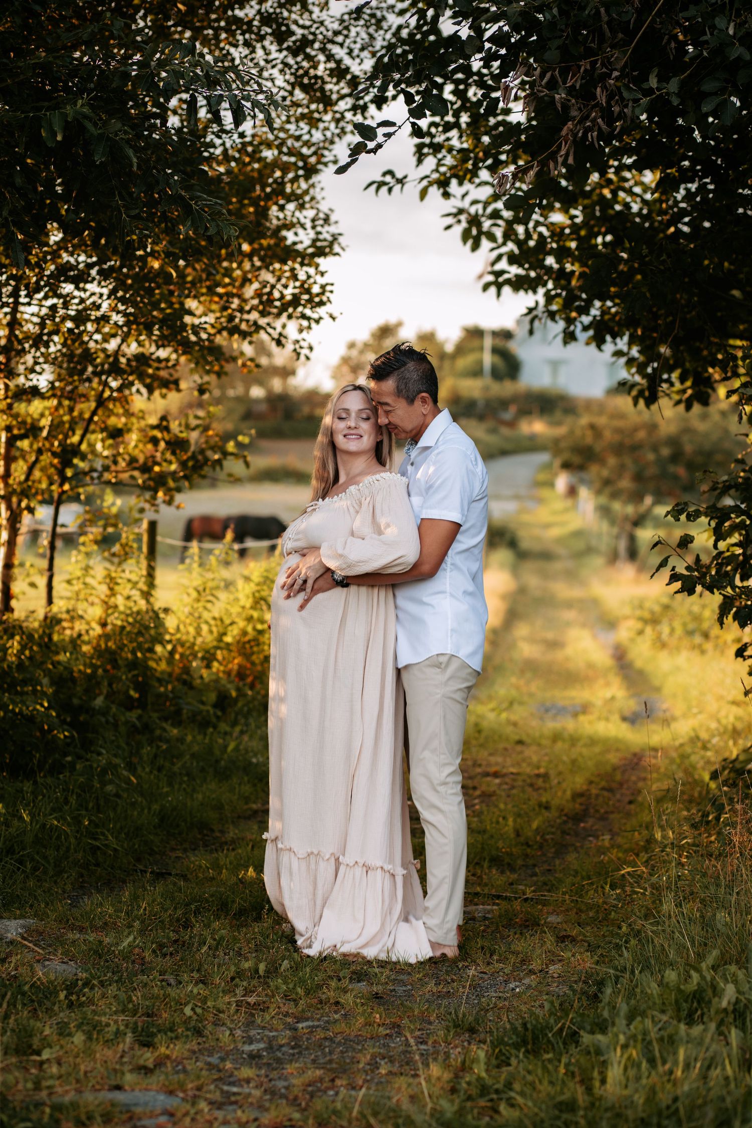 Gravidfoto med partner