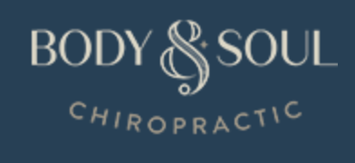Spinal MT Series Partner: Body & Soul text logo on dark blue background with elegant typography.