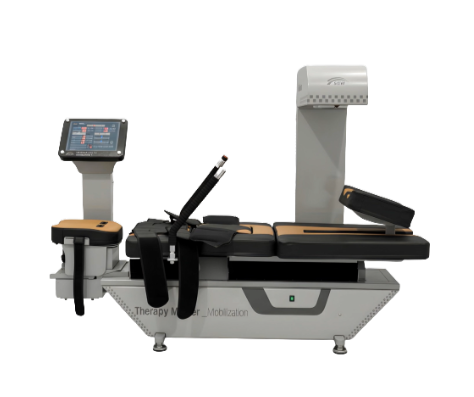 MT Base spinal decompression device, best entry-level equipment for new practitioners specialising in sciatic nerve and disc pain relief