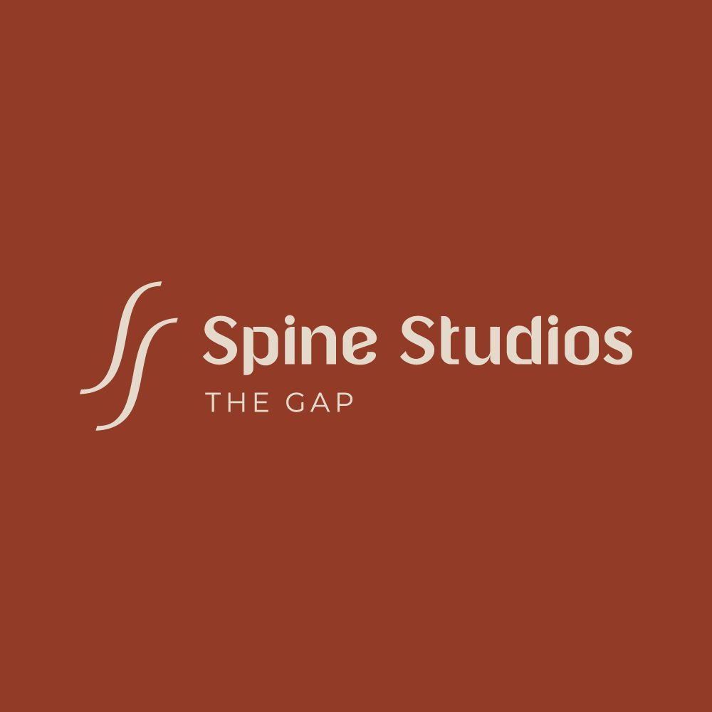 Spinal MT Series Partner: Spine Studios and The Gap logos on a dark red background.