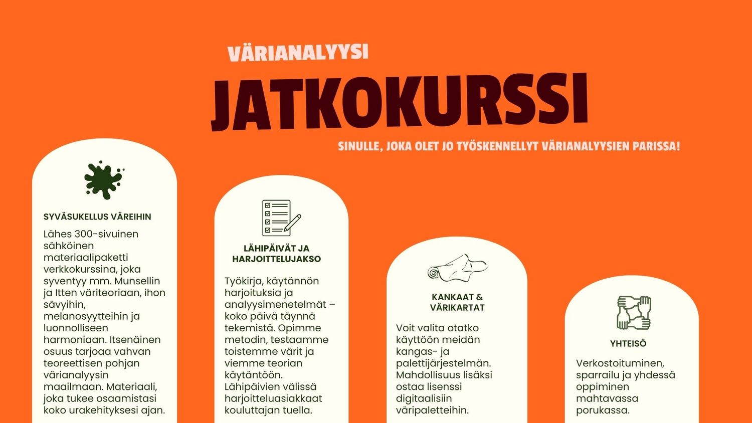 Värianalyysikoulutus