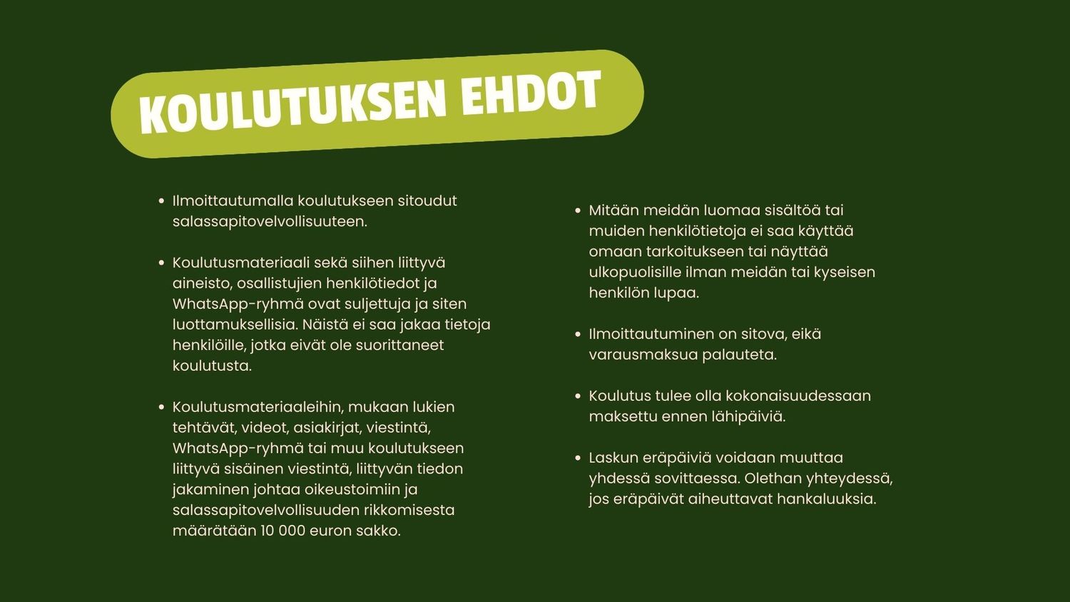 Värianalyysikoulutus