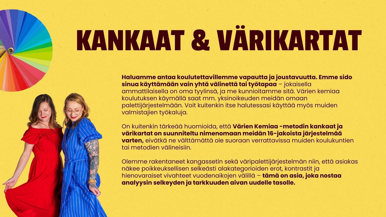 Värianalyysikoulutus
