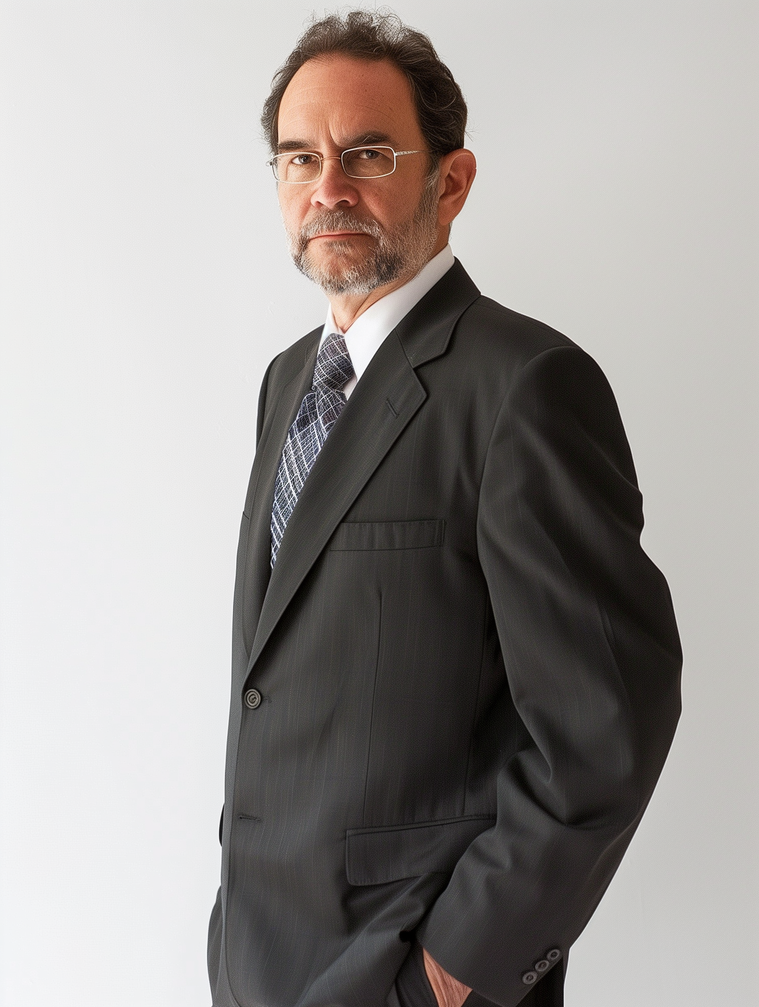 Executive headshot for a finance professional, Silicon Valley.