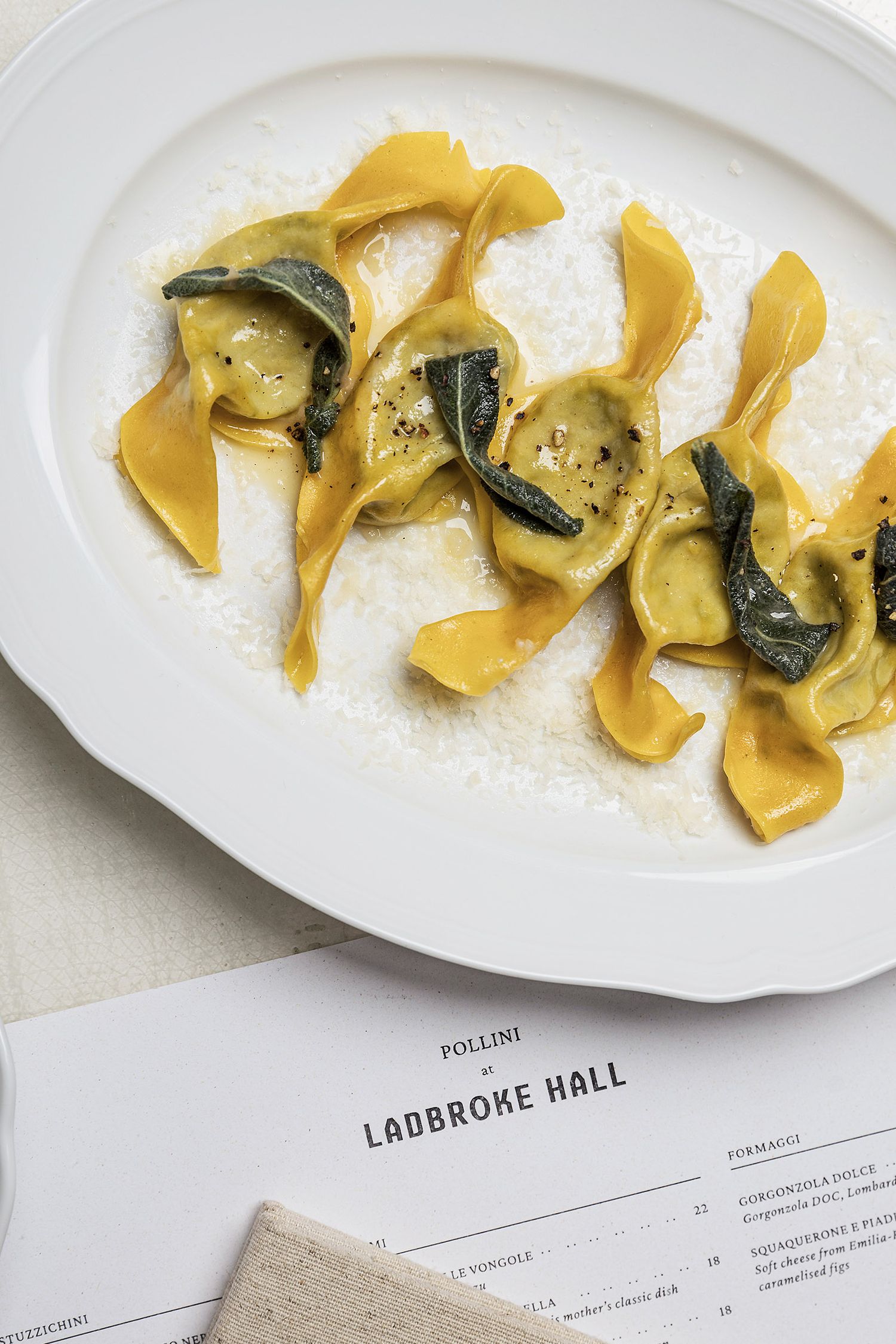 Pollini Restaurant, Ladbroke Hall London