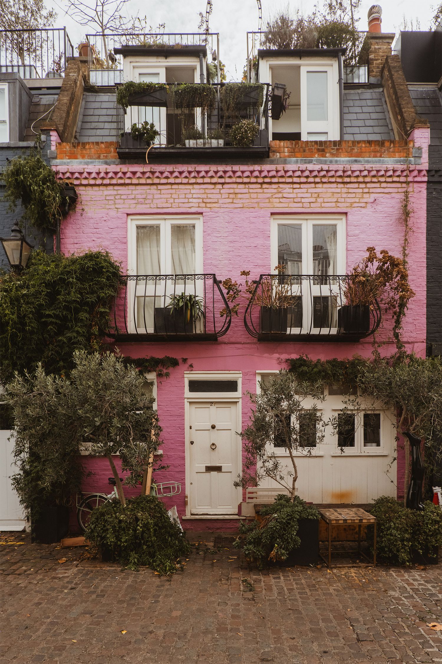 Pink House, Notting Hill London