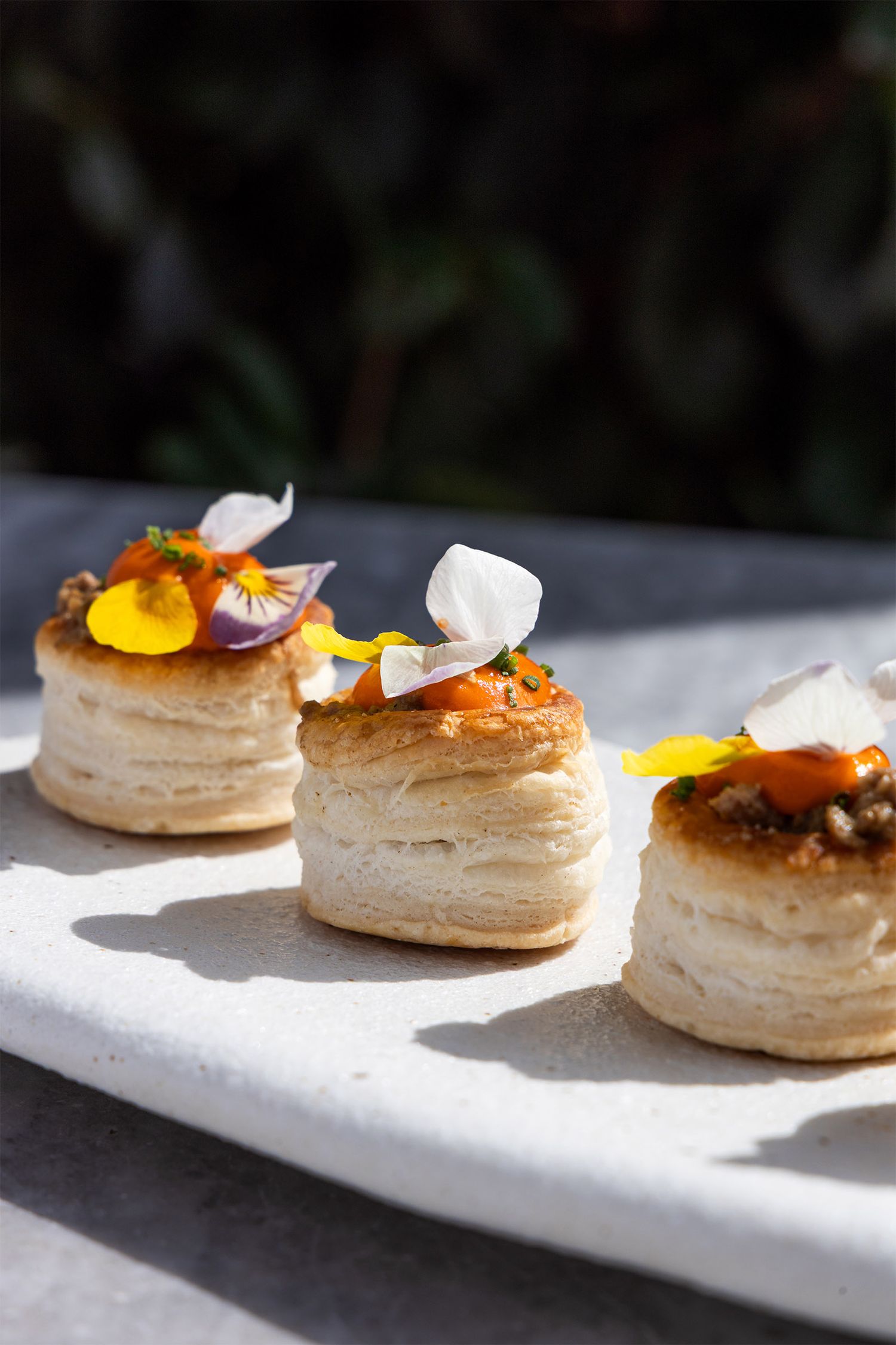 Canapes photography, London Daisy Green Collection