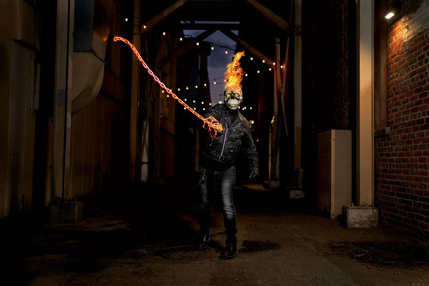 Cosplay - Downtown Riverside - Ghost Rider - Photographer Nicholas Sitarski - 2026
