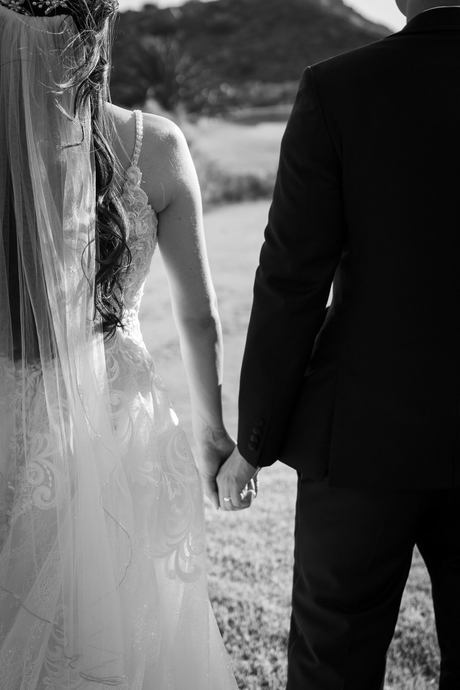 Black & White - Corona - Wedding - Portrait - Bride & Groom - Photographer Nicholas Sitarski - 2026